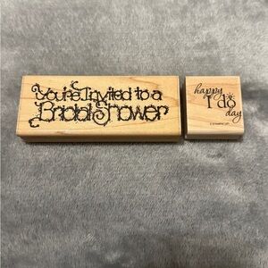 Bridal Shower & Wedding Stamps